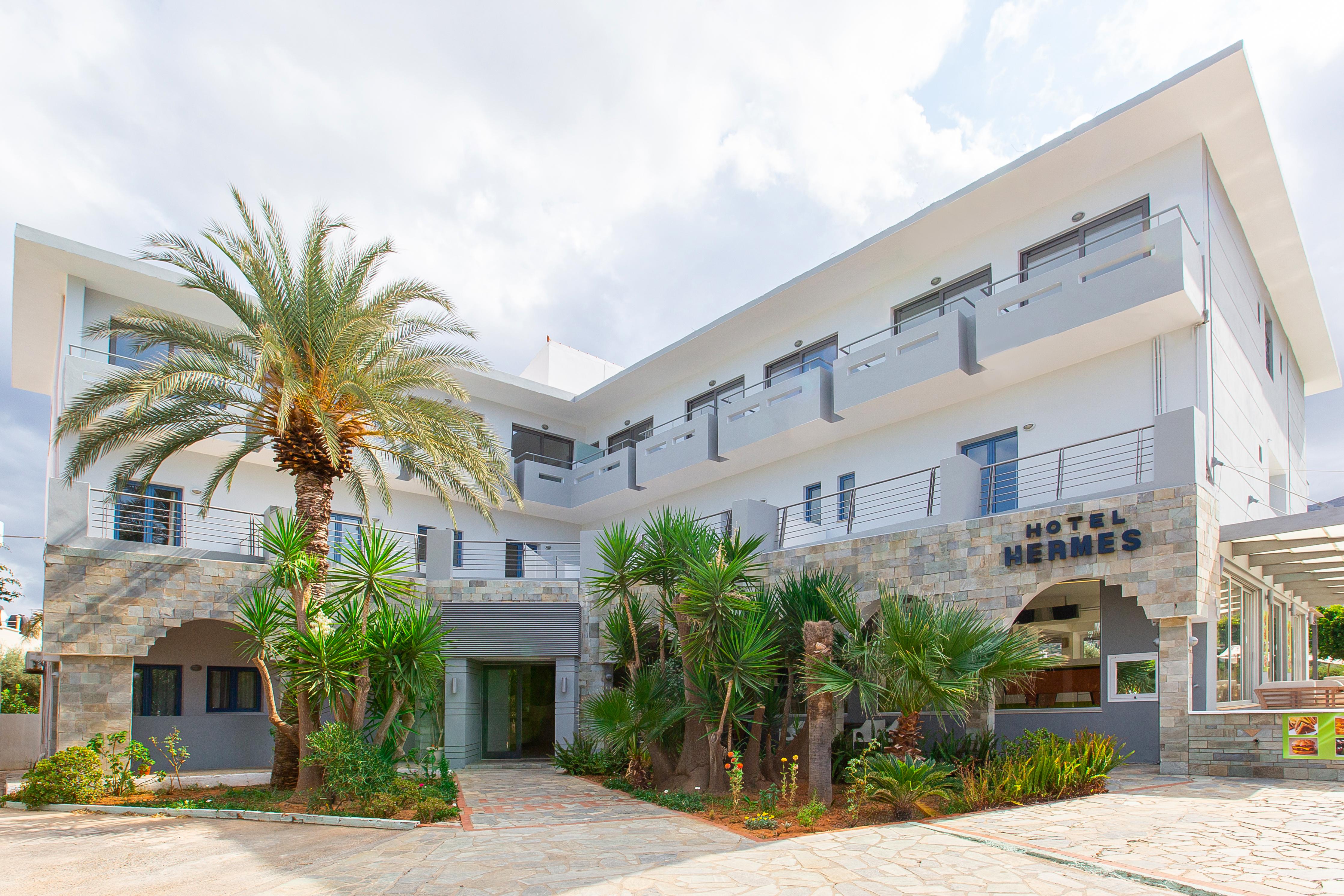 Hermes Hotel Malia Luaran gambar